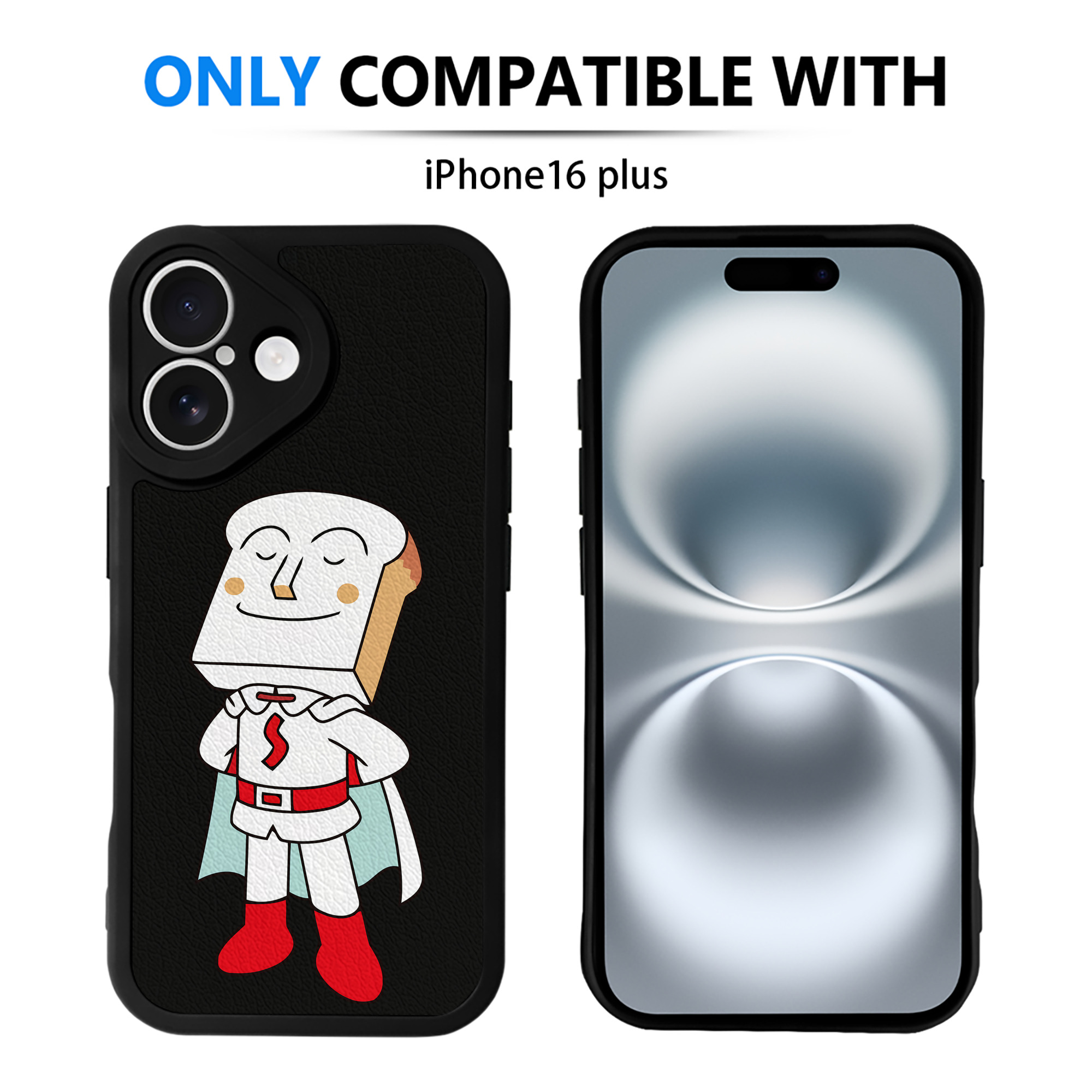 （画像用） アンパンマン Anpanman 【iPhone 16シリーズ対応】シリコンスマホケース（レザー調） 材質：シリコン